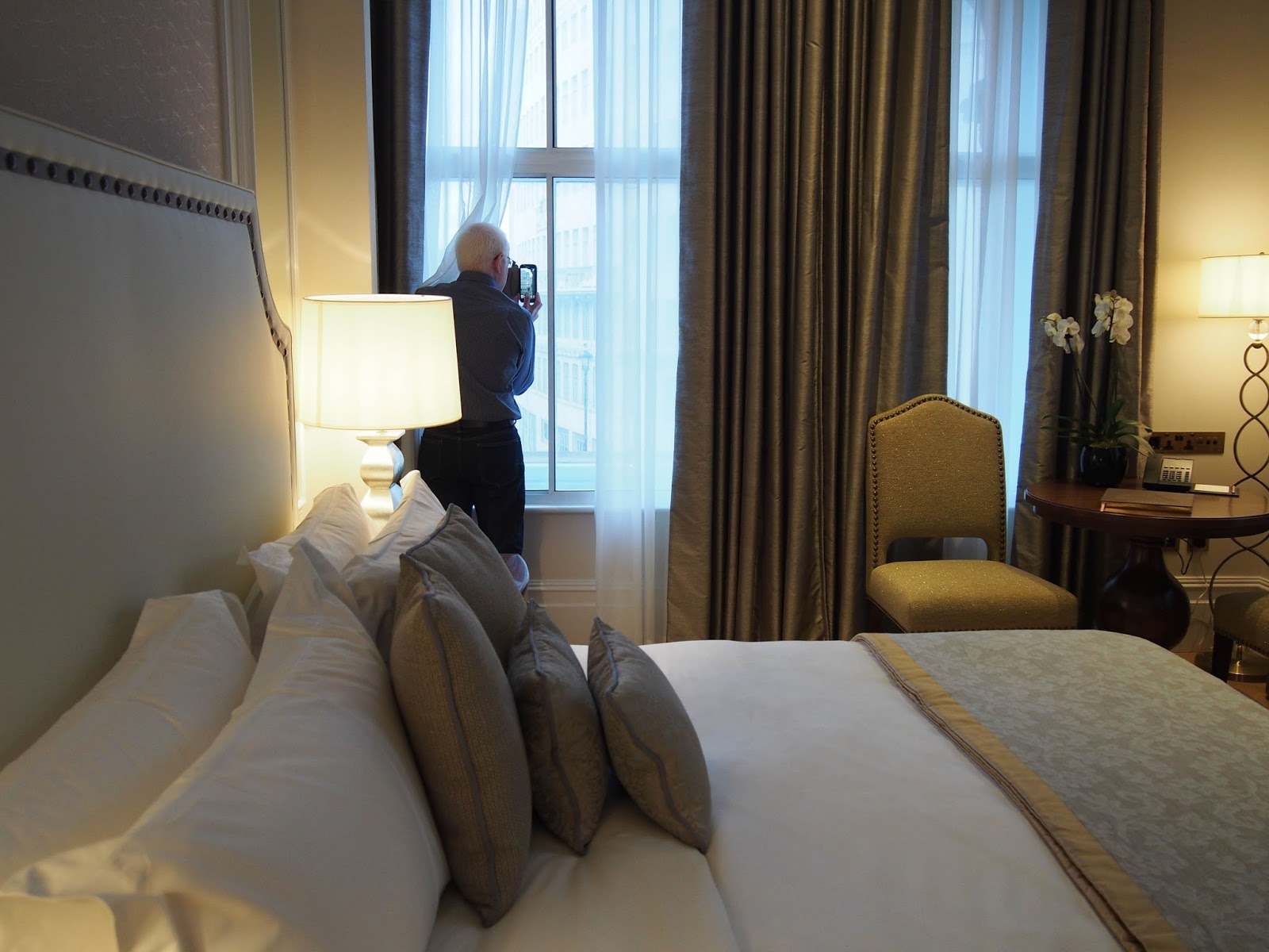 Luxury hotel stay Langham Hotel Marylebone