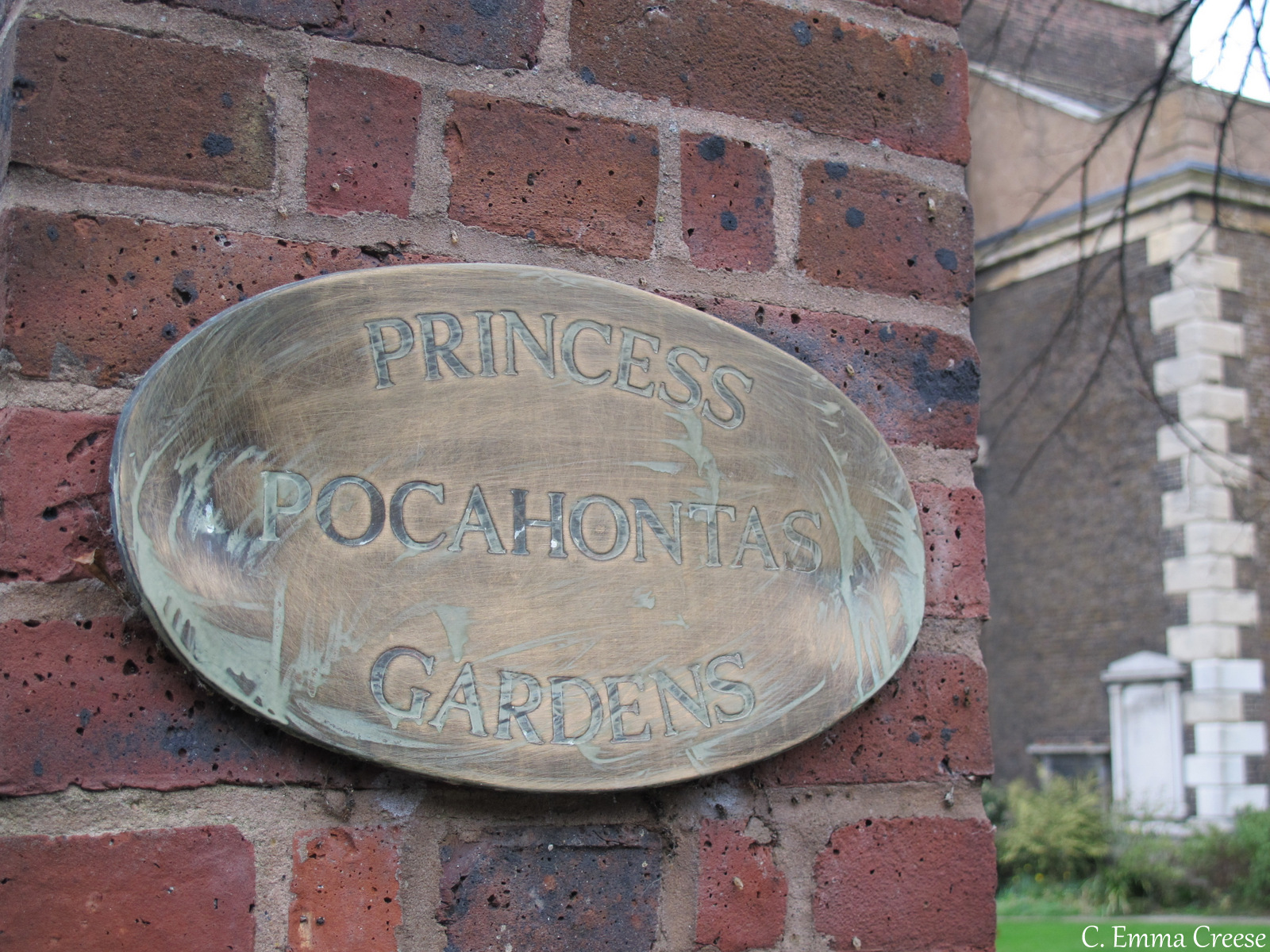 Pocahontas Gravesend Kent Unique England Adventures of a London Kiwi