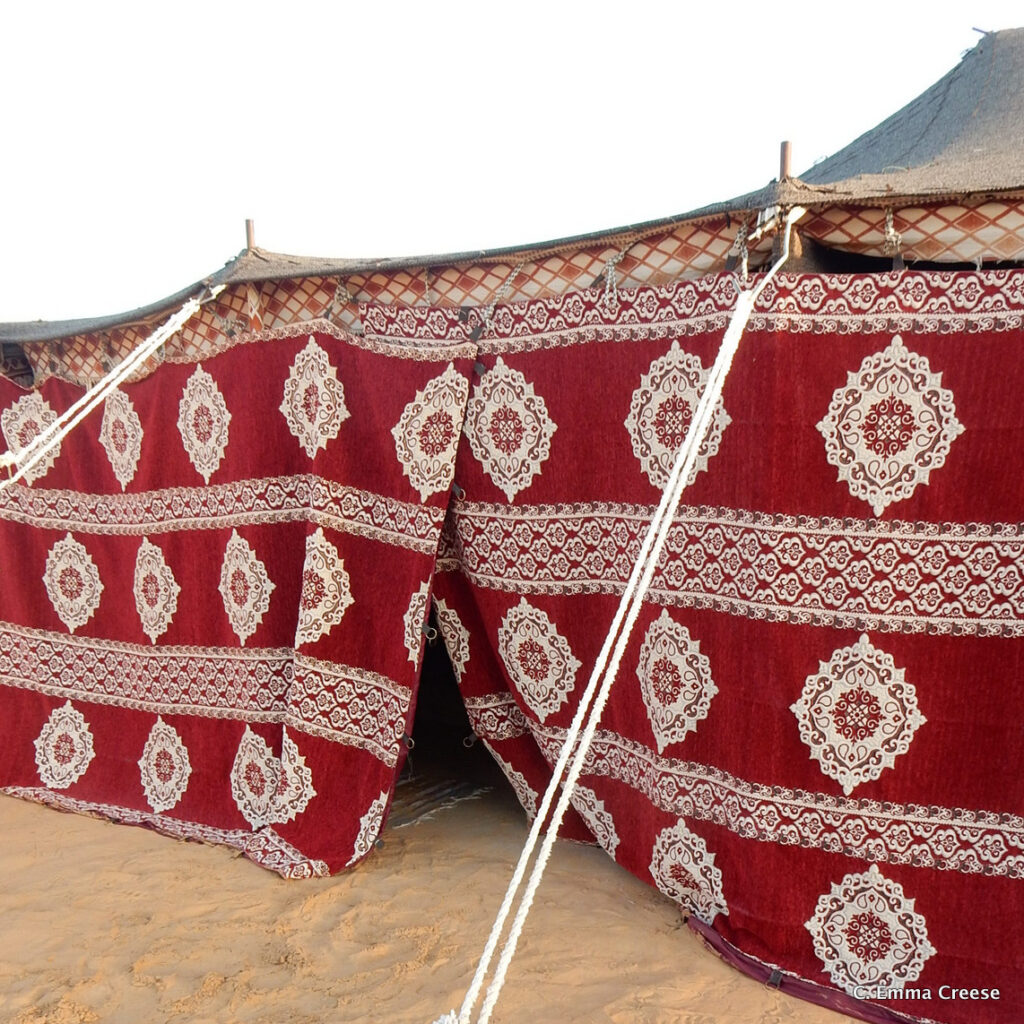Once in a lifetime experiences Sleeping in the Dubai desert