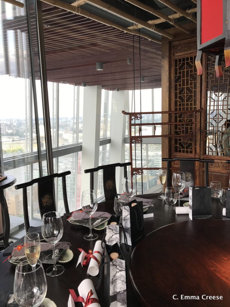 Luxury dining with a London View Hutong at the Shard Adventures of a London Kiwi